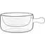 Ємність з ручкою Luigi Bormioli Thermic Glass 780 мл (A11640G4102AA01) - мініатюра 1