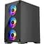 Корпус 1stPlayer X2-M-BK-4F1-PS-600FK-EU Black 600W - мініатюра 4