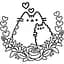 Мінірозмальовка Артбукс Pusheen 96 сторінок (9786175231722) - мініатюра 3