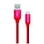 Дата кабель USB 2.0 AM to Micro 5P 1.0m 2.1А red ColorWay (CW-CBUM002-RD) - мініатюра 1