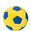 Декоративна подушка Tigres Футбольний м'ячик, жовтий з синім (ПШ-0003) - мініатюра 1