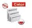 Радіатор алюмінієвий Calor CO-350/80 10 секцій 30412 - мініатюра 5