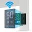Электрический полотенцесушитель Navin Авангард 480x1200 Sensor с Wi-Fi, правосторонняя с таймером, белая 12-112033-4880, Белый, Правое, Электронный - миниатюра 4
