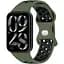 Ремешок DK CDK для Xiaomi Mi Smart Band 9 Pro Silicone Sport Band Nike (017600) (green / black) - миниатюра 3