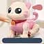 Интерактивная игрушка Котенок-Робот SHT K31 Pink - миниатюра 3