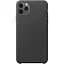 Оригинальный кожаный чехол Apple Leather Case для iPhone 11 Pro Max (6.5") Black (MX0E2ZM/A) - миниатюра 1
