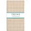 Простирадло Cosas полуторне 155х240 beige geometry, бежевий (CellAshbeige_155s) - мініатюра 1