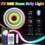 Лента светодиодная неоновая RGB Led Lamp гибкая 10 м, Bluetooth управление, USB питание - миниатюра 2