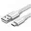 Дата кабель USB 2.0 AM to Type-C 2.0m US287 (White) Ugreen (60123) - миниатюра 1