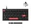 Клавіатура ігрова механічна Lemokey X4A3 Black switch Keychron Brown Hot-Swap Red Led - мініатюра 2