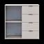 Комод Doros Рон 1 1 фасад 4 ящика Кашемир 80х38х81 см (41516043) - миниатюра 6
