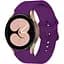 Ремінець силіконовий BeWatch H2 для Samsung Galaxy Watch 4/5/6 Фіолетовий (0139327) - мініатюра 1