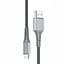 Дата кабель USB 2.0 AM to Type-C 1.2m Grey Grand-X (FC-12G) - мініатюра 1