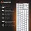 Клавіатура GamePro Genesis Joker 87% Red switches (MK124W) - мініатюра 8
