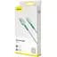 Кабель Baseus Silica Cable USB to Lightning 2A 1m CALGJ-06 Green - миниатюра 2
