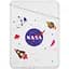 Холдер для карток Waudog Design NASA, шкіра, 9,5х7 см, білий - мініатюра 1