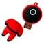 USB флеш накопичувач Wibrand 16GB Squid Game Red USB 2.0 (WI2.0/SG16R) - мініатюра 3