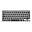 Накладка на клавіатуру DK для Apple MacBook Pro 15" 2008 - 2012 UK силікон чорний (010469) - мініатюра 1