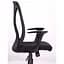 Офисное кресло для персонала Art Metal Furniture Nickel Black сиденье Сидней-07/спинка Сетка SL-00 черная (297089) - миниатюра 9