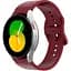 Ремешок для Samsung Galaxy Watch 4 Classic 46mm - темно-красный ширина крепления 20мм силикон Watchbands Color Angle (W29-6WB87751991) - миниатюра 1