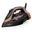 Праска Tefal Ultimate Power Pro FV9E50E0 3200 Вт 300 г/хв 350 мл керамічна підошва чорно-рожевий - мініатюра 1