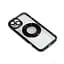 Магнітний чохол XON PhoneCase Magnetic для iPhone 13 Mini (PCMC1113000B 7959) Чорний/Прозорий - мініатюра 1