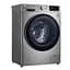 Прально-сушильна машина LG F2V5GG9T, 8,5кг (5кг), 1200, A, Пар, глибина 47см, Дисплей, Інвертор, Сріблястий (F2V5GG9T) - мініатюра 1