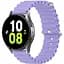 Ремінець для Honor Watch ES - фіолетовий ширина кріплення 20мм силікон Watchbands Hump (W23-7WB65125051) - мініатюра 1