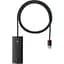 Хаб USB Lite 4-in-1 Black USB 3.0 - 4xUSB 3.0 Baseus teh0019590 - миниатюра 1