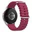 Ремінець для Samsung Galaxy Watch 4 Classic 46mm - темно-червоний ширина кріплення 20мм силікон Watchbands Hump (W34-8WB87751991) - мініатюра 2
