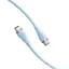 Кабель Vention USB 2.0 C Male to C Male 5A Cable 1.5 м Light блакитний Silicone Type (TAWSG) - мініатюра 2