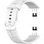 Ремешок DK для Huawei Watch Fit / Fit SE Silicone Sport Full Light Classic (white) - миниатюра 3