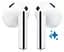 Гарнітура Samsung Galaxy Buds3 (SM-R530NZWASEK) White - мініатюра 5