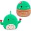 М'яка іграшка Squishmallows Друзі Кактуси 19 см 2 шт. (SQVA00845) - мініатюра 1