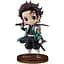 Фігурка Q Posket Танджиро Камадо Клинок розсікаючий демонів Tanjiro Kamado Demon Slayer 7 см BQP DS YK - мініатюра 1