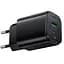 СЗУ Borofone BAS83A Star PD20W+QC3.0 (1USB-A/1C) Black - миниатюра 3