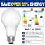 Светодиодная лампочка Famitree E27 Edison Screw, 20 Вт (150 Вт эквивалент), теплый белый, 2452 лм, без регулировки яркости - - миниатюра 4