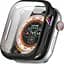 Чохол-накладка DK для Apple Watch 42mm (Series 10) Silicone Face Case (black) - мініатюра 1