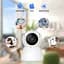 IP-камера поворотная XON SmartCam Wi-Fi 1080P (VTWEW21YW 3671) Белая - миниатюра 9