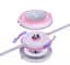 Кабель Baseus Bright Mirror 2 Series 3-in-1 Cable USB to MicroUSB+Lightning+Type-C 3.5A 1.1m CAMJ010005 Purple - мініатюра 4