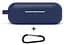Чехол-накладка DK Silicone Candy Friendly с карабином для Honor FlyPods 3 (011399) (dark blue) - миниатюра 2