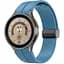Ремешок для Samsung Galaxy Watch 5 40mm - светло-синий ширина крепления 20мм силикон Watchbands Cls-black (W34-1WB66352299) - миниатюра 1