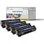 Сумісний картридж з лазерним тонером EliveBuyIND® 4-Pack CF 540 SET для HP LaserJet M254MFP серія принтерів M280MFP M281 - мініатюра 1