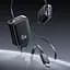МЗП Usams US-CC299 GaN With Retractable Type-C Cable Xiang Ser. 65W (1USB-A/1C) Black - мініатюра 2