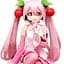 Фигурка FuRyu Hatsune Miku Хацунэ Мику Sakura Miku Сакура Мику 14 см FR GM SM 14 - миниатюра 2