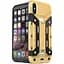 Чохол-накладка Toto With Card insert function Amor Back Cover case iPhone X Gold - мініатюра 1