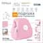 Подушка для годування Papaella Mini Горошок, 28х30 см, рожевий (8-31999) - мініатюра 2