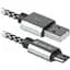 Дата кабель USB 2.0 AM to Micro 5P 1.0m USB08-03T PRO white Defender (87803) - мініатюра 1