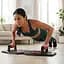Доска для отжиманий Gymtek FlexBoard черный - мініатюра 7