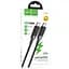 Дата кабель Hoco U153 Extreme Type-C to Type-C 100W (1.2m) Black - мініатюра 2